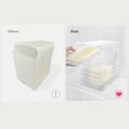 thumbnail image 3 of Washranp Breast Milk Storage Box,Clear BPA-Free Reusable Breastmilk Freezer Organizer Container Breastfeeding Essentials Supplies, 3 of 7