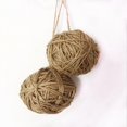 thumbnail image 4 of Bola decorativa de cuerda de cáñamo de decoración de cuerda rústica hecha para decoración 8cm Magideal Bola decorativa de cuerda de cáñamo, 4 of 8