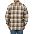 thumbnail image 5 of Wrangler Men's Heavyweight Plaid Sherpa Lined Shirt Jacket, 5 of 5