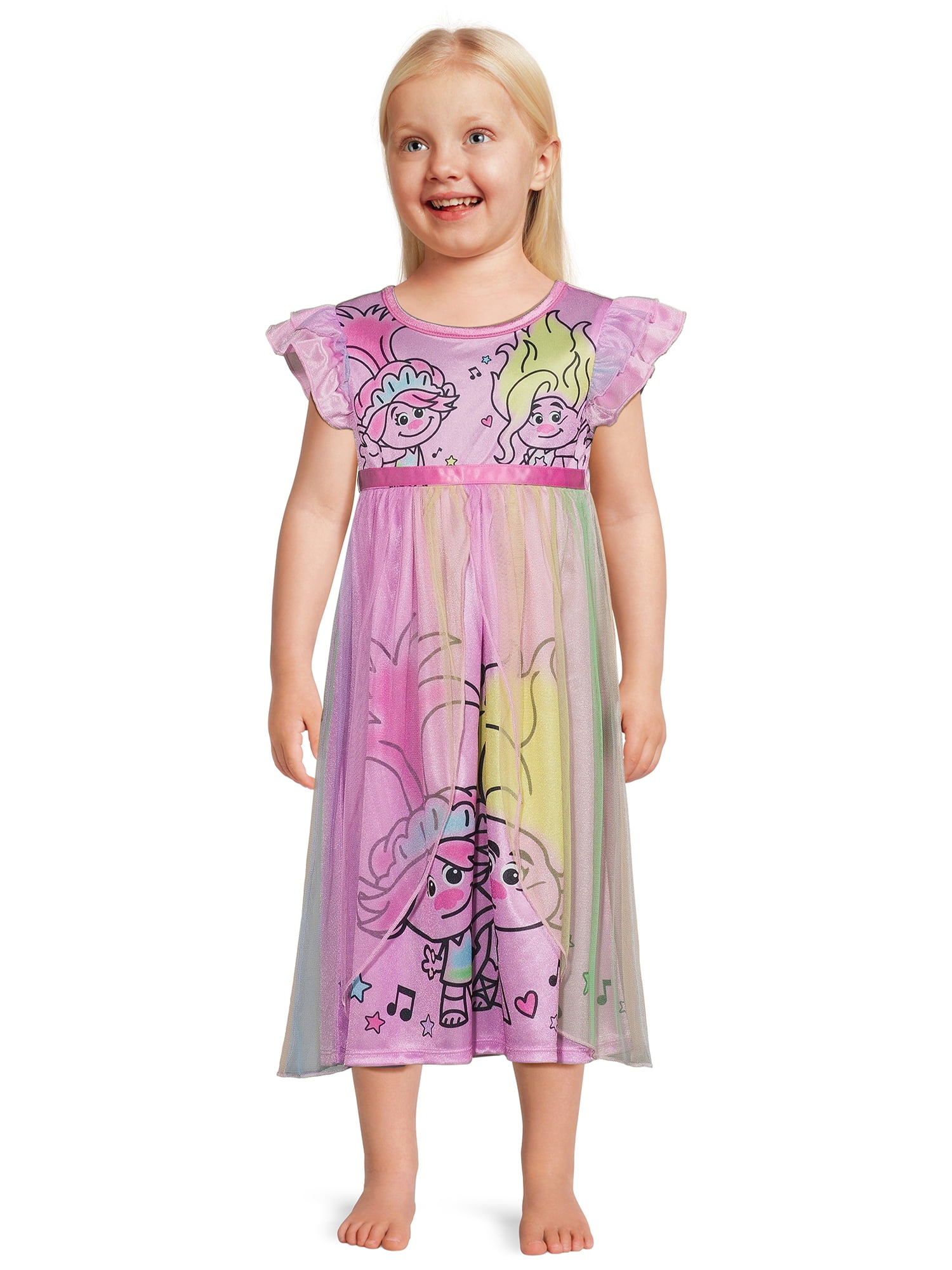 Toddler Girls Fantasy Nightgown, Sizes 2T-5T