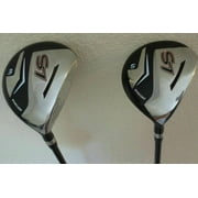 Mens Golf Set Clubs Driver, Woods, Hybrid, Irons, Putter and Cart Bag Complete Stiff