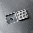 thumbnail image 2 of 6 inch Grid Shower Floor Drain, 2 of 8