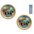 thumbnail image 3 of Amscan Hot Wheels 16' Cake Party Plates with Dinosaur Sticker Sheet, 3 of 4