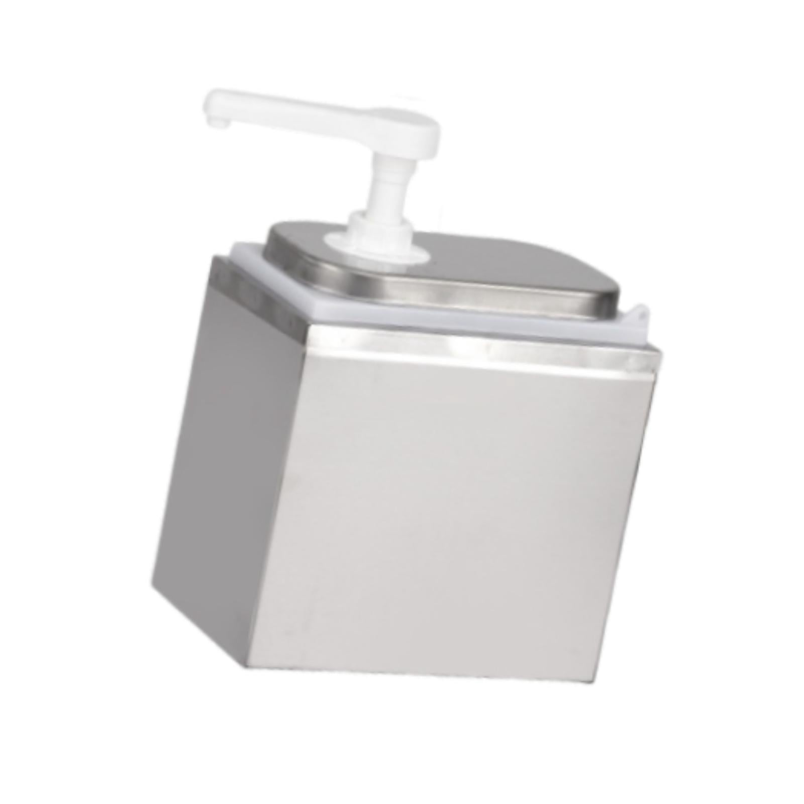 Fancyes Sauce Dispenser Syrup Dispenser 2 L Seasoning Condiment Container Syrups Salad Ketchup Syrup Pump for Kitchen Bar 2L