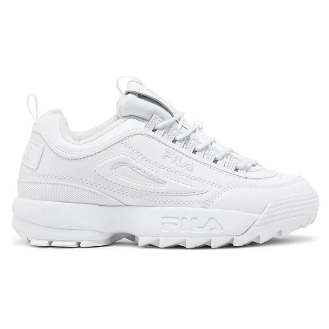 Tenis Fila Disruptor II Premium para Mujer 5VF80170-100 blanco 24.5