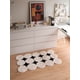 thumbnail image 4 of Alfombra flocada para sala de estar, dormitorio, mesita de noche, larga, de terciopelo, antideslizante, gruesa, para el hogar, 4 of 5