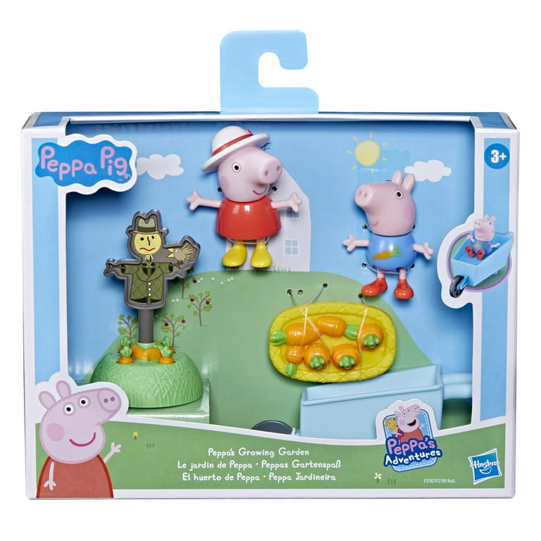 Peppa house and cheap garden playset