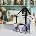 thumbnail image 2 of ZIATUBLE Wolf Sewing Machine Storage Case Snow Sewing Machine Tote Bag with 4 Bottom Rubber Pads Sewing Machine Organizer Universal Sewing Machine Tote Storage Case Carry Bag, 2 of 7