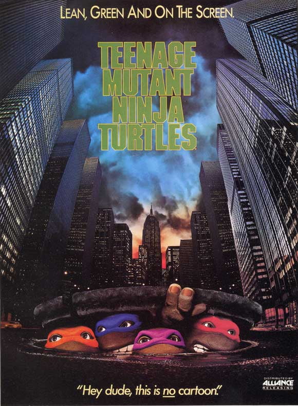 Teenage Mutant Ninja Turtles (1989) 11x17 Movie Poster
