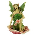 thumbnail image 5 of Design Toscano The Red and Green Fairy of Acorn Hollow Statues: Green, 5 of 6