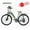 Green, variant on 26" Electric Bike for Female, 28 MPH Women Electric Bicycles with New Shock Absorption, 1000W Motor, 48V 13Ah, Unisex, UL 2849 Certified, Green