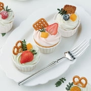 100 Pack Individual Cupcake Containers Paper Cupcake Boxes Cupcake Holders Stackable Deep Dome Cupcake Carrier