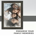 thumbnail image 3 of 13x8 Frame Brown Solid Wood Picture Frame | 1.75 Inch Moulding Width | Austin Frame Complete with, 3 of 8