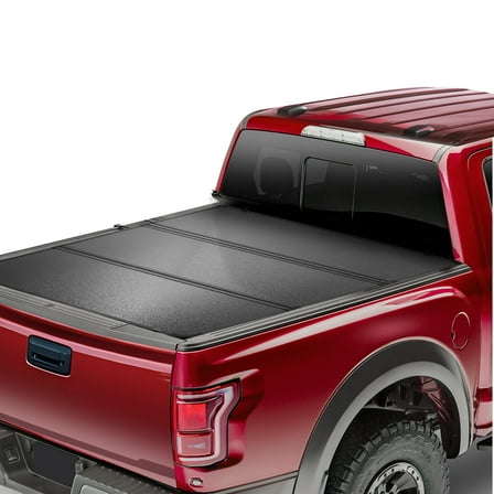 VEVOR Tri-Fold Truck Bed Tonneau Cover, Compatible with 2019-2024 Chevy Silverado GMC Sierra 1500 (NOT FIT 19-24 Classic) 5'8" Bed, Fit 5.8' x 5.3' (70" x 63.3") Inside Bed, 400 lbs Capacity, Black