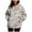 Dark Gray, variant on Simua Women's Hoodies Camo Leaf Printed Tops Pullover Hooded Sweatshirt Drawstring with Pocket