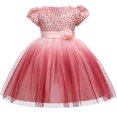 thumbnail image 1 of HAWEE Robe en Dentelle à Fleurs pour Filles, Princesse, Boutique, Mariage, Concours, Fête, Robe de Bal, 1 of 7
