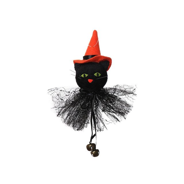 Halloween Colgante De Calabaza/Fantasma/Bruja/Gato Decoración Colgante Para El Hogar Adornos De Halloween Cateissary HA043986-02