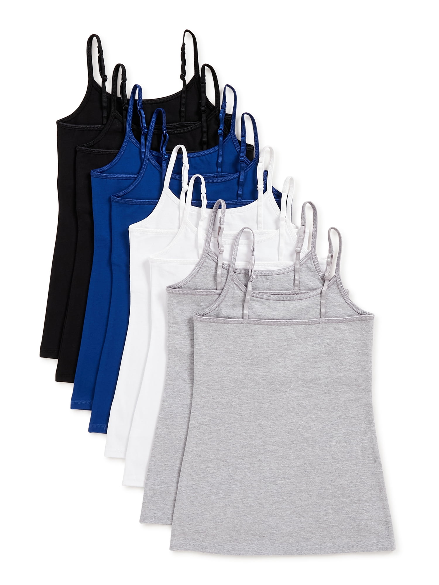 Sweet Princess Girls Camisoles 8-Pack, Sizes 4-16