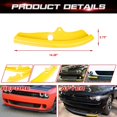 thumbnail image 3 of Xotic Tech 2PCS Exterior Front Bumper Lip Splitter Spoilers Protector Bumper Corner Edge Guard Cover Trim Kit Compatible with Dodge Challenger Scat Pack R/T GT SRT (Not for Widebody) 2015-2021,Yellow, 3 of 8
