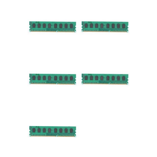 5X DDR3 16GB 1600Mhz DIMM PC3-12800 1.5V 240 Pin Memoria de Escritorio RAM No ECC para Socket AM3 AM3 + FM1 FM2 Placa Base
