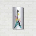 thumbnail image 3 of Luxe Metal Art 'Garage Band III Graffiti' by Mike Schick, Metal Wall Art, 12"x24", 3 of 9