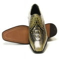 thumbnail image 2 of LIBERTYZENO Tron Mens Leather Oxford Style Party Dress Shoes, 2 of 6