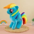 thumbnail image 5 of My Little Pony-figuras de peluche Multicolor para niños, juguetes de dibujos animados, Rainbow Dash Twilight Sparkle Pony, regalos de Anime, 20/30/40cm, 5 of 5