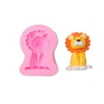 thumbnail image 2 of Molde de silicona Bearachild Animales de dibujos animados Rosa tipo 4, 2 of 6