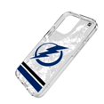 thumbnail image 2 of Tampa Bay Lightning iPhone Stripe Clear Ice Case, 2 of 7