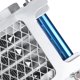 thumbnail image 4 of Accesorio de motocicleta ANGGREK Radiador de enfriador de aceite de motor resistente universal de aleación de aluminio antioxidante plateado 12x125 para 125CC-250CC, 4 of 8