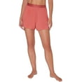thumbnail image 2 of Hanes Women's Originals SuperSoft Comfywear Sleep Shorts, 3.25" (2 Pack) Stargazer Grey/Natural Cedar, Size XS-XXL, 2 of 5
