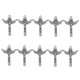 thumbnail image 3 of IDEANATEGRATE 10Ud Dijes Cruz De Aleación Para Collar Pulsera Scrapbooking Y Llavero, 3 of 6