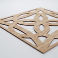 thumbnail image 4 of Ekena Millwork 23 3/8"W x 23 3/8"H x 1/4"T Large Baytown Decorative Fretwork Wood Wall Panels, Red Oak, 4 of 13