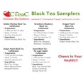 5 Black Tea Samplers, Caffeinated, Sweet Black Tea (No Sugar Added