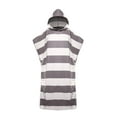 thumbnail image 1 of Poncho de Bain en Microfibre pour Changer de Combinaison de Surf, Taille, Gris, 1 of 8