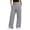 Gray(Pants), variant on GUACER No Boundarie Cotton Linen Pants for Women, High Waisted Wide Leg Trousers with Button Closure & Pockets Work Pants