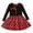 Red, variant on Bearichfupo Toddler Little Girls Dress And Cardigan Sets 2 Piece Plaid Print Sleeveless Dress And Long Sleeve Cardigan Autumn Winter Clothes Set,Girls' Skirt Sets Sizes 18-24 Months