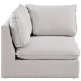 thumbnail image 6 of Meridian Furniture Mackenzie Beige Durable Linen Textured Corner, 6 of 7
