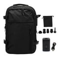 thumbnail image 2 of Backpack Vacuum Compression Backpack with Pump 25 to 60L Water Proof Expandable Carry On Backpack with Combination Lock for Travel Business, 2 of 7