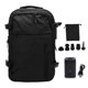 thumbnail image 2 of Mochila De Compresión Al Vacío Para Computadora Portátil Con Bomba De 25 A 60 L Mochila De Mano Expandible A Prueba De Agua Con Cerradura De Combinación Para Viajes De Negocios, 2 of 7