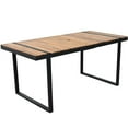 thumbnail image 5 of 7 Pieces Outdoor Dining Set Patio Dining Table and Chair Set with and Removable Cushions for Patio, Backyard (Grey), 5 of 11
