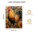 thumbnail image 2 of Rooster Canvas Chicken Wall Art Farm Animal Picture Farmhouse Rooster and Sunflowers Painting for Kitchen Decor 12*16in/16*20in, 2 of 5