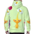 thumbnail image 2 of Sigee Pikmin (87) for Men's Pullover Hoodie Sweatshirts Adult Casual Long Sleeve Sweatshirts ,Sizes S-4XL,XX-Large, 2 of 6