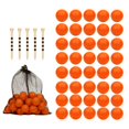 thumbnail image 1 of Pelotas de espuma para practicar golf Bac-Kitchen, paquete de 40, para interiores y exteriores, 1 of 7