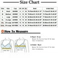 thumbnail image 3 of Patlollav Womens Plus Size Women Solid Color Comfortable Hollow Out Perspective Bra Underwear No Rims, 3 of 6