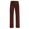 thumbnail image 4 of Womens Christmas Pajama Pants Long Sleep Soft Elastic Waist Bottoms Plaid Loungewear Trousers Sleepwear XXL, 4 of 4