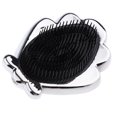 thumbnail image 5 of Cepillo para el cabello Yuyangstore antiestático desenredante suave en apariencia de concha Plata, 5 of 5