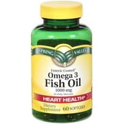 Spring Valley: Omega 3 Fish Oil Dietary Supplement, 60 ct