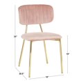 thumbnail image 3 of Bouton Glam Chair by LumiSource, 3 of 9