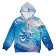 thumbnail image 4 of Pzuqiu Axolotl Hooded Sweatshirts for Girls 14-15 Personalized Warm Fall Outfits Fashion Clothing Lightness Long Sleeve Soft Hoodies Kids Fall Winter Clothes for Kids and Toddlers, 4 of 7